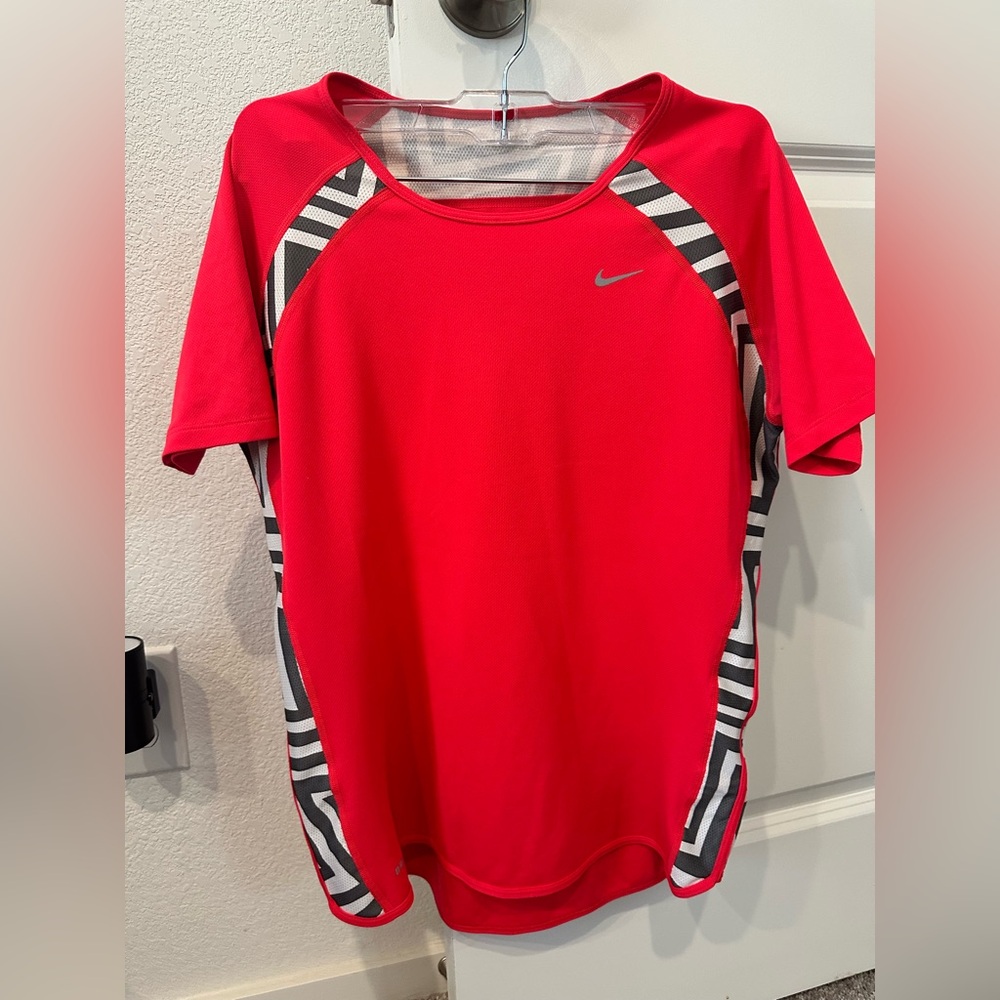 Nike Pink Dri-Fit Short Sleeve Tee
